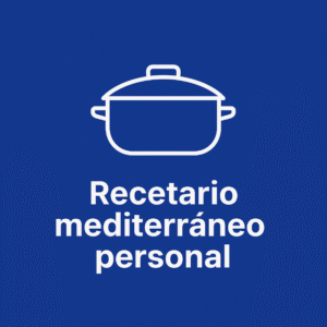 Recetario mediterráneo personal