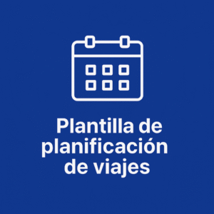 Plantilla de planificación de viajes